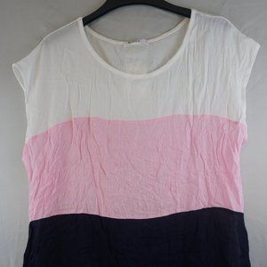 Nextmia Sheer Color Black Blouse Size 20 NWT